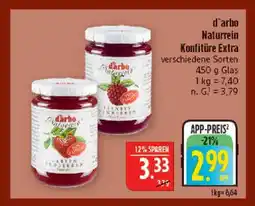 Marktkauf D'arbo naturrein konfitüre extra Angebot