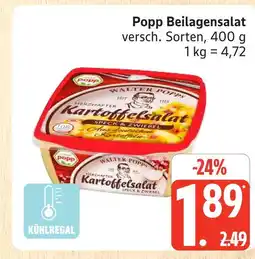 Marktkauf Popp beilagensalat Angebot