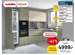 ROLLER Nobilia mican küche Angebot