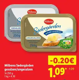Lidl Milbona sødergården gesalzen Angebot