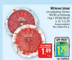 Marktkauf Wiltmann salami Angebot
