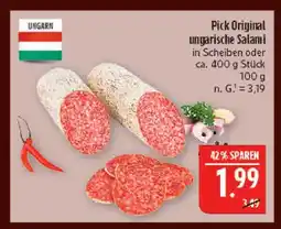 Marktkauf Pick original ungarische salami Angebot