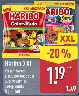Aldi Nord Haribo color-rado xxl Angebot