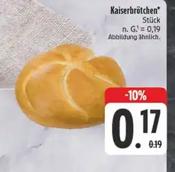 Edeka Kaiserbrötchen Angebot