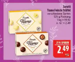 Marktkauf Sarotti tiamo feinste trüffel Angebot