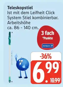 Marktkauf Teleskopstiel Angebot