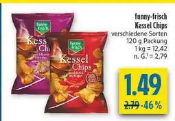 diska Funny-frisch kessel chips sweet chili & red pepper Angebot