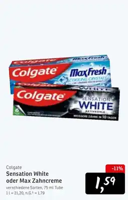 KONSUM Colgate sensation white zahncreme Angebot