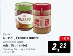 KONSUM Zentis nusspli Angebot