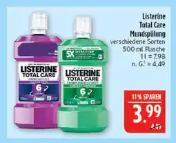 Marktkauf Listerine total care mundspülung Angebot