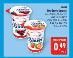 Marktkauf Bauer der grosse joghurt Angebot