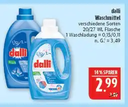 Marktkauf Dalli waschmittel Angebot