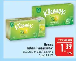 Marktkauf Kleenex balsam taschentücher Angebot