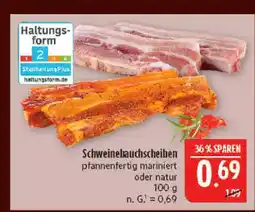 Marktkauf Schweinebauchscheiben Angebot