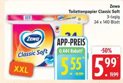 Marktkauf Zewa toilettenpapier classic soft Angebot