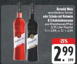 Edeka Rotwild rotwein Angebot