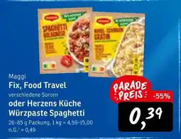 KONSUM Maggi fix, food travel Angebot