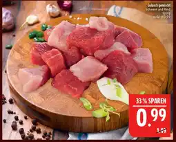 Marktkauf Gulasch gemischt schwein und rind Angebot
