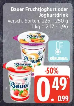 Edeka Bauer fruchtjoghurt Angebot