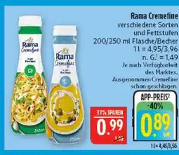 Marktkauf Rama cremfine Angebot