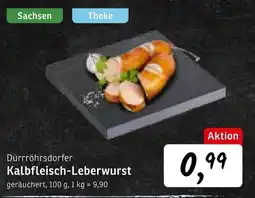 KONSUM Dürrröhrsdorfer Kalbfleisch-Leberwurst Angebot