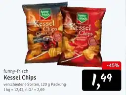 KONSUM funny-frisch Kessel Chips Angebot