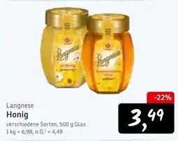 KONSUM Langnese Honig Angebot