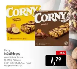 KONSUM Corny Müsliriegel Angebot