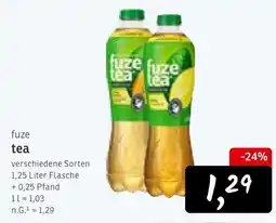 KONSUM fuze tea Angebot