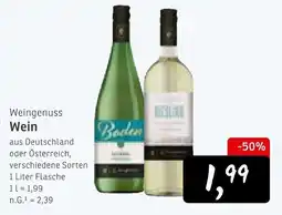 KONSUM Weingenuss Wein Angebot