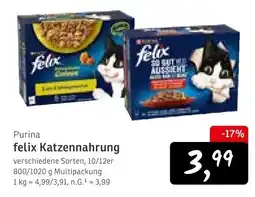 KONSUM Purina felix Katzennahrung Angebot