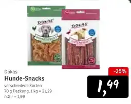 KONSUM Dokas Hunde-Snacks Angebot