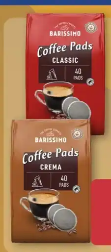 Aldi Nord Barissimo Coffee Pads Crema Angebot