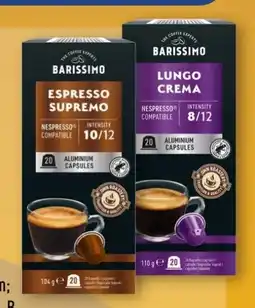 Aldi Nord Barissimo Espresso Supremo Kapseln Angebot