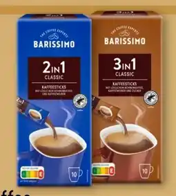 Aldi Nord Barissimo Kaffee-Sticks Angebot