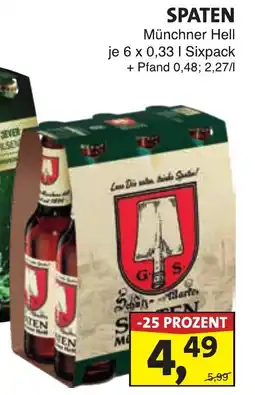 Lösch Depot SPATEN Münchner Hell Angebot
