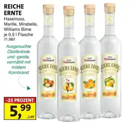 Lösch Depot REICHE ERNTE Haselnuss, Marille, Mirabelle, Williams Birne Angebot