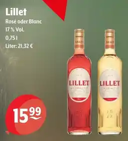 Getränke Hoffmann Lillet Rosé oder Blanc Angebot