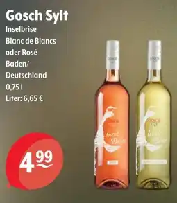Getränke Hoffmann Gosch Sylt Inselbrise Blanc de Blancs oder Rosé Angebot