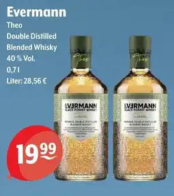 Getränke Hoffmann Evermann Theo Double Distilled Blended Whisky Angebot
