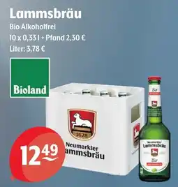Getränke Hoffmann Lammsbräu Bio Alkoholfrei Angebot