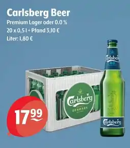 Getränke Hoffmann Carlsberg Beer Premium Lager oder 0.0% Angebot