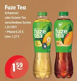Getränke Hoffmann Fuze Tea Schwarzer oder Grüner Tee Angebot