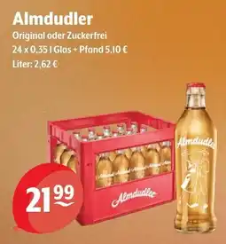 Getränke Hoffmann Almdudler Original oder Zuckerfrei Angebot