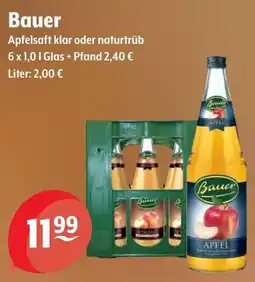 Getränke Hoffmann Bauer Apfelsaft Angebot