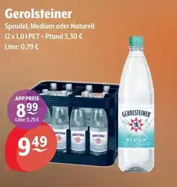 Getränke Hoffmann Gerolsteiner Sprudel, Medium oder Naturell Angebot
