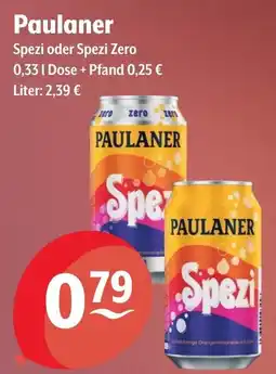 Getränke Hoffmann Paulaner Spezi oder Spezi Zero Angebot