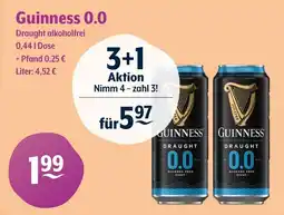 Getränke Hoffmann Guinness 0.0 Draught alkoholfrei Angebot