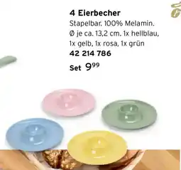 Tchibo 4 Eierbecher Angebot