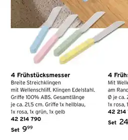 Tchibo 4 Frühstücksmesser Angebot